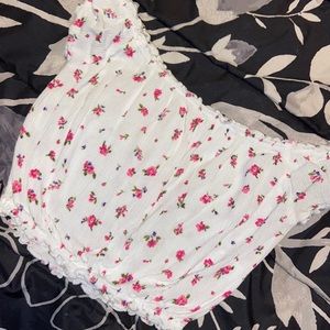 charlotte russe crop top off the shoulder